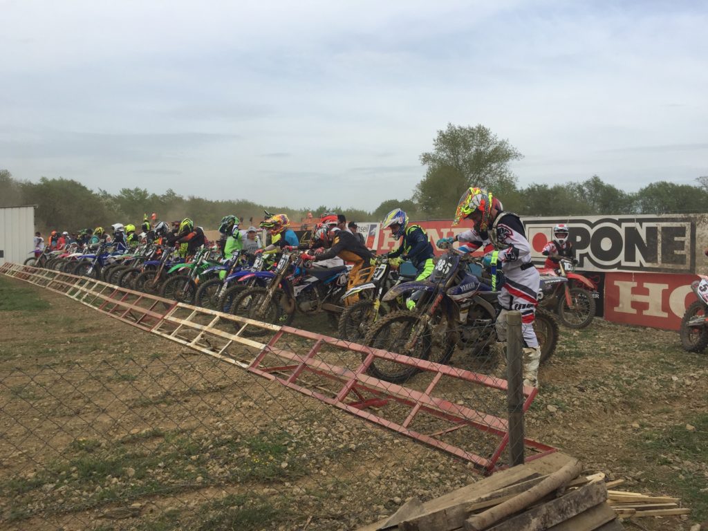 Départ Cours du Motocross du Télégraphe 28.04.18